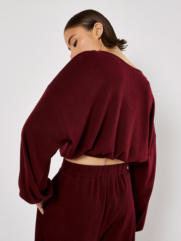 Soft Ribbed Crop Top