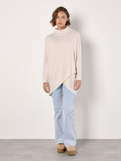 Soft Touch Wrap Tunic Top