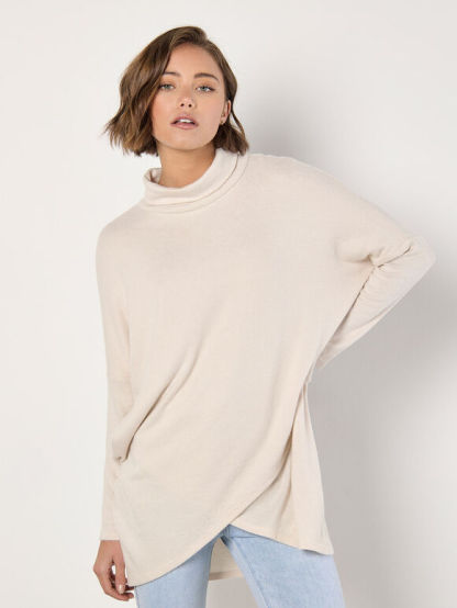 Soft Touch Wrap Tunic Top