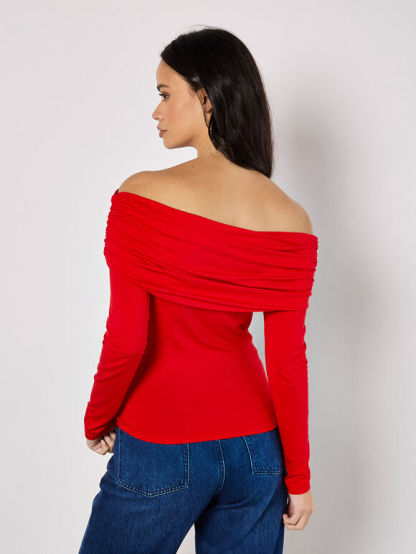 Jersey Bardot Top