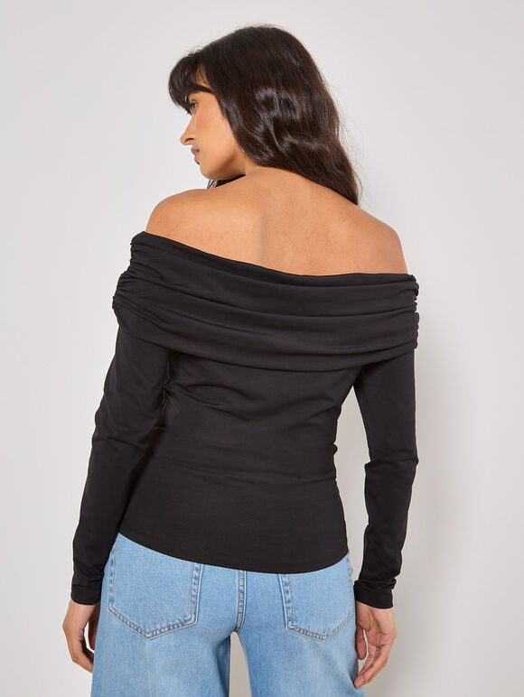 Jersey Bardot Top