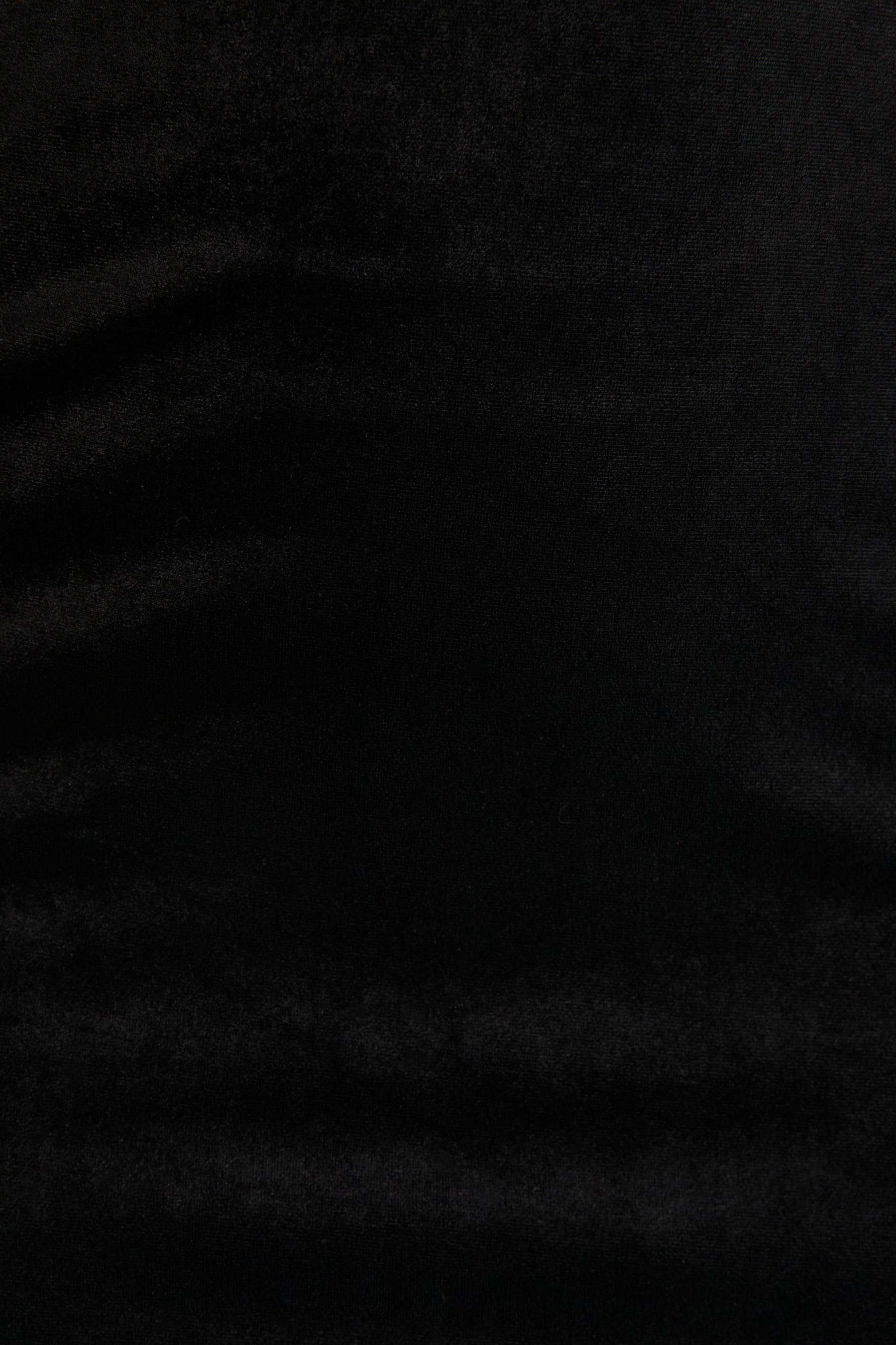 Farryn | Black Asymmetric-Neck Maxi Dress With Bow Detail