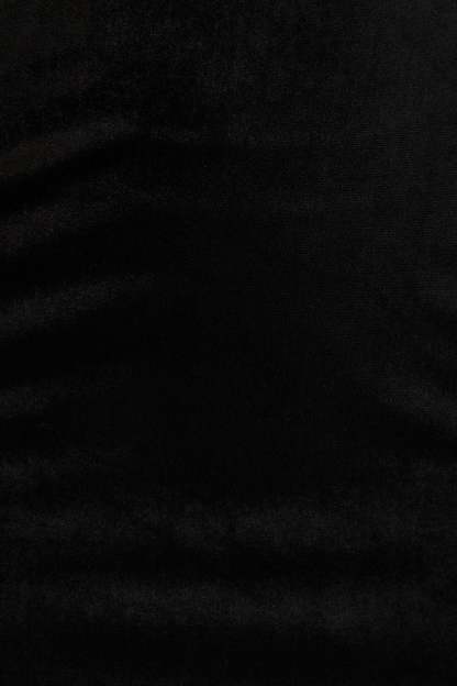 Farryn | Black Asymmetric-Neck Maxi Dress With Bow Detail