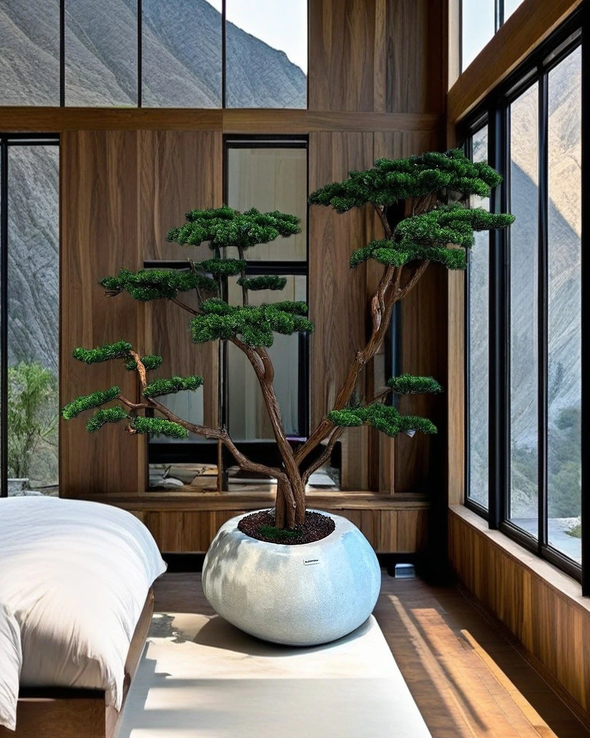 Artificial Bonsai Tree Mont Blanc Grande