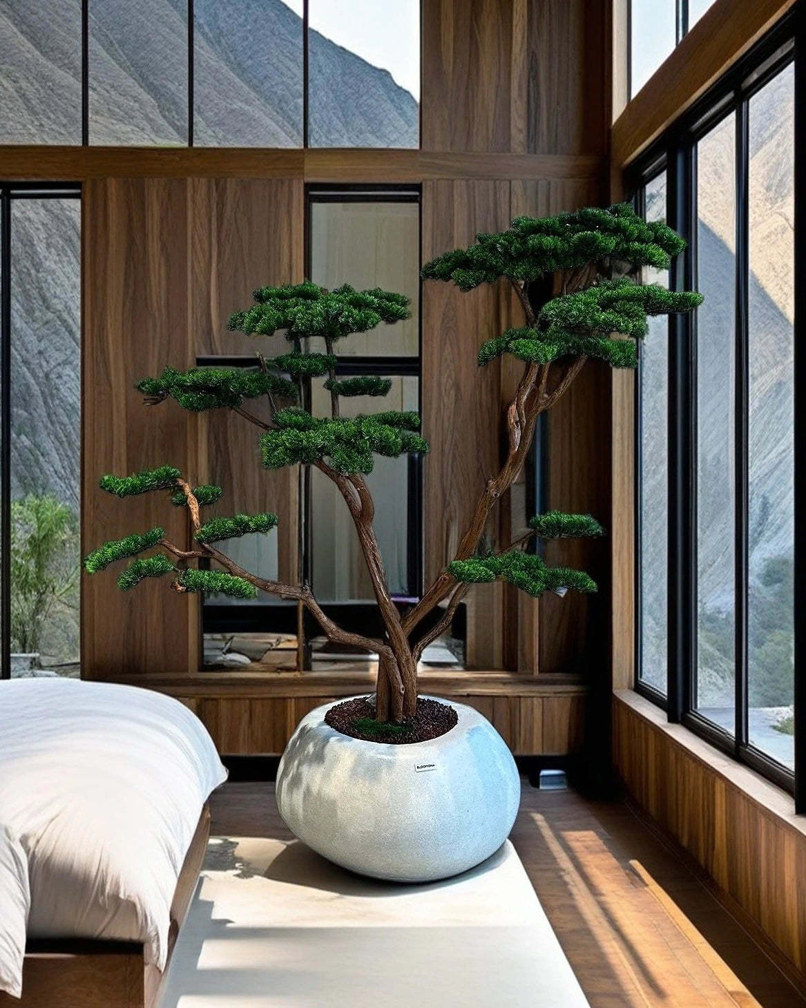 Artificial Bonsai Tree Mont Blanc Grande