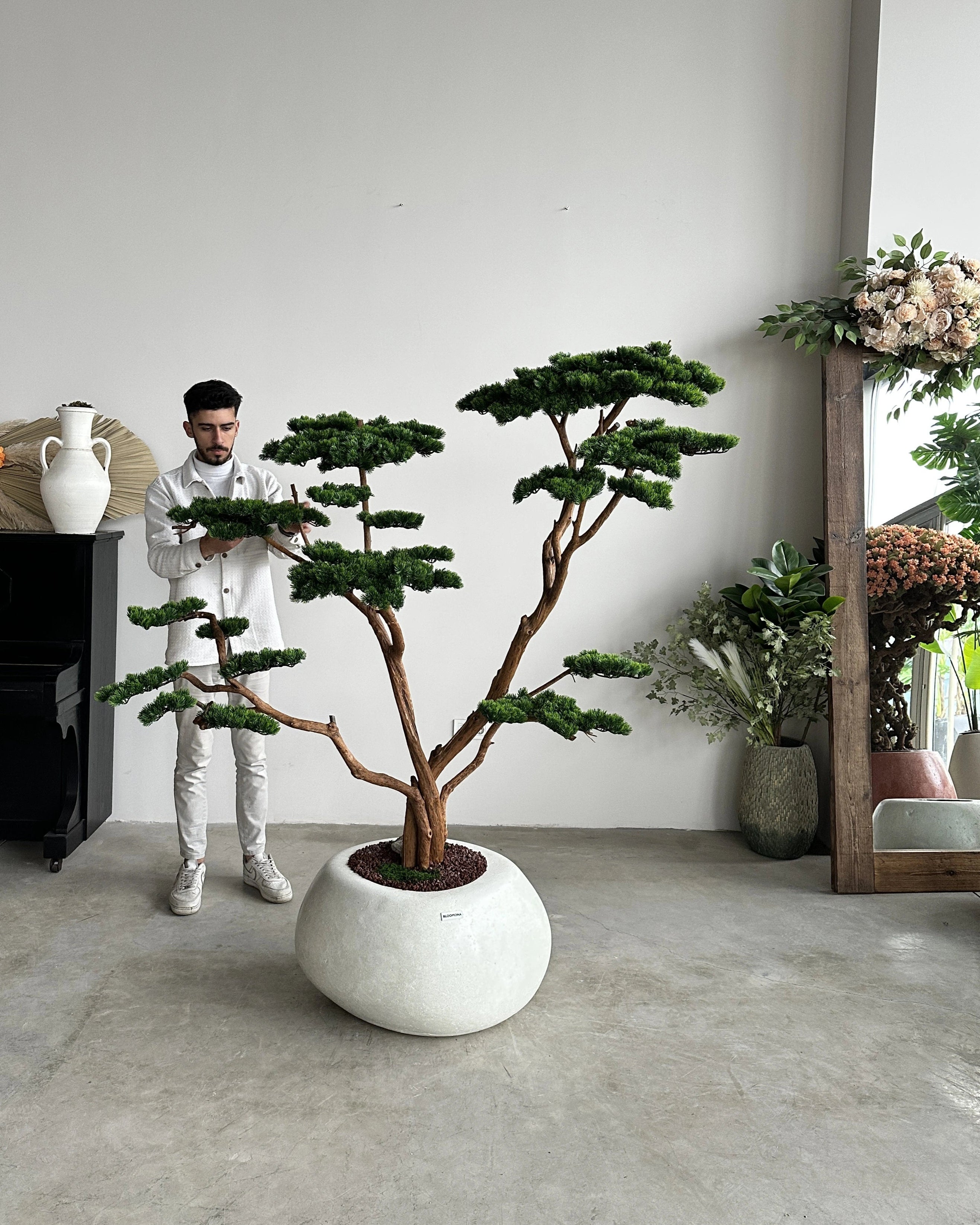 Artificial Bonsai Tree Mont Blanc Grande