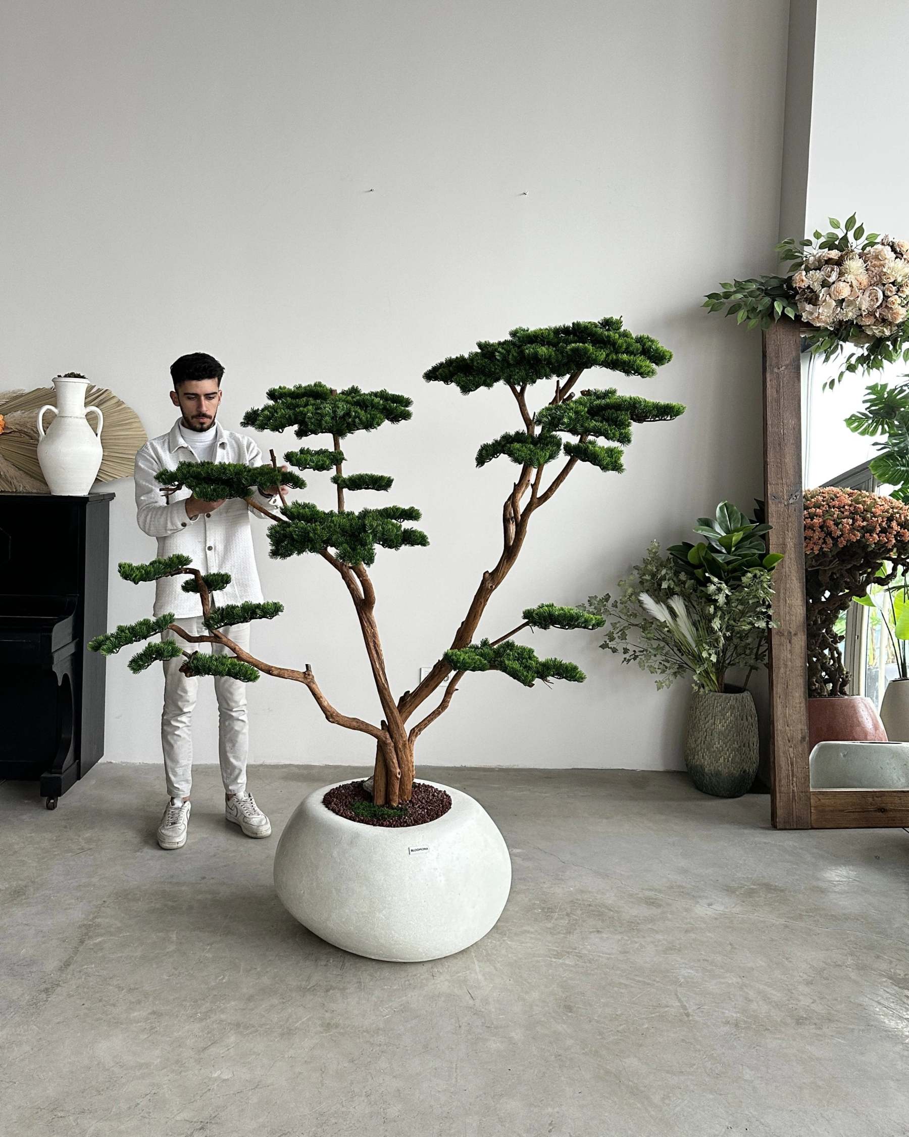 Artificial Bonsai Tree Mont Blanc Grande