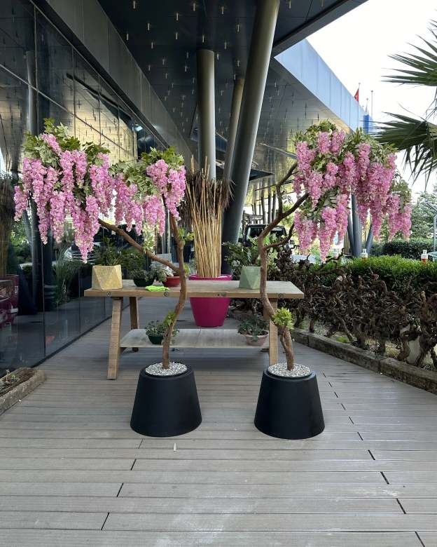 Artificial Flower Weeping Tree