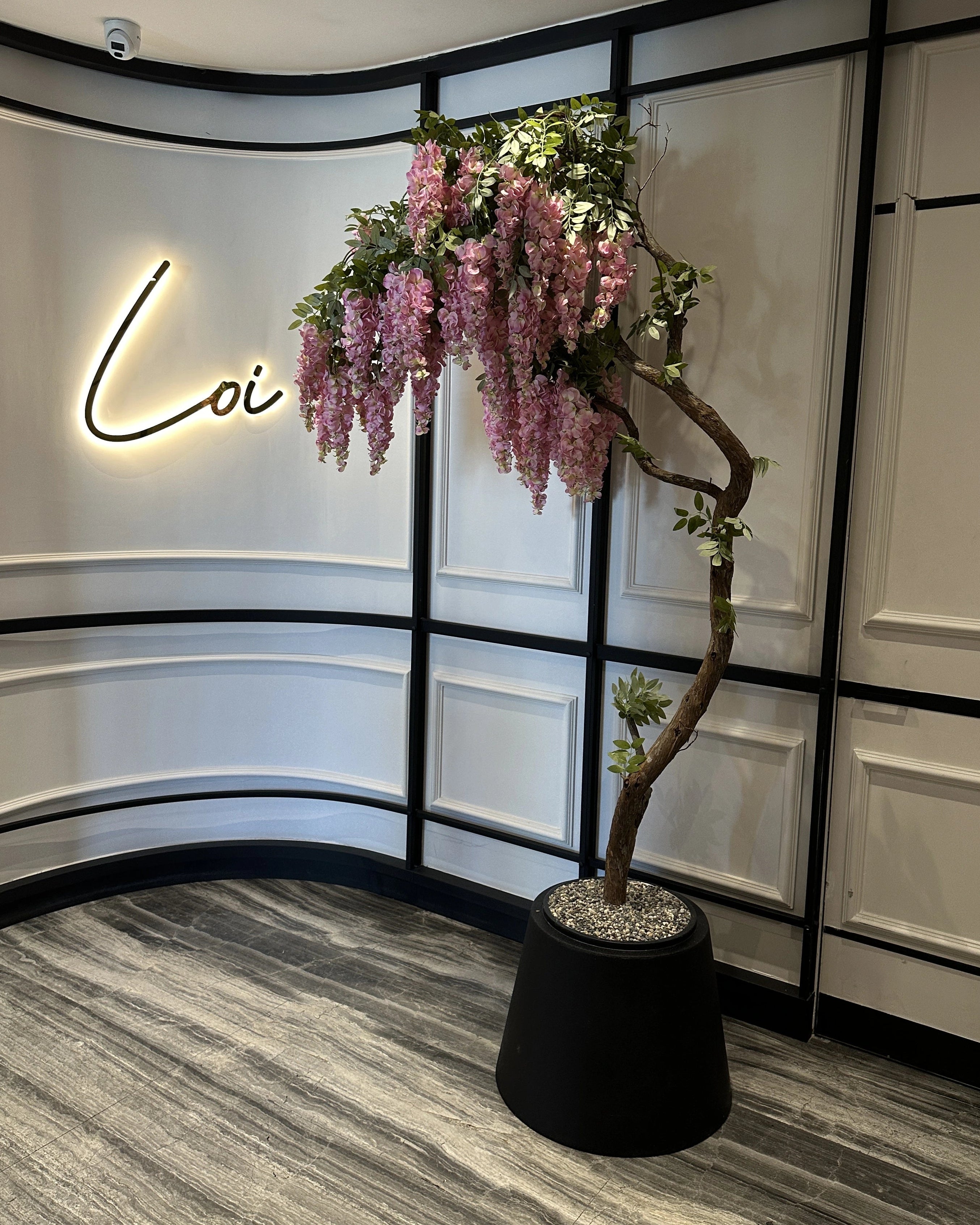 Artificial Flower Weeping Tree