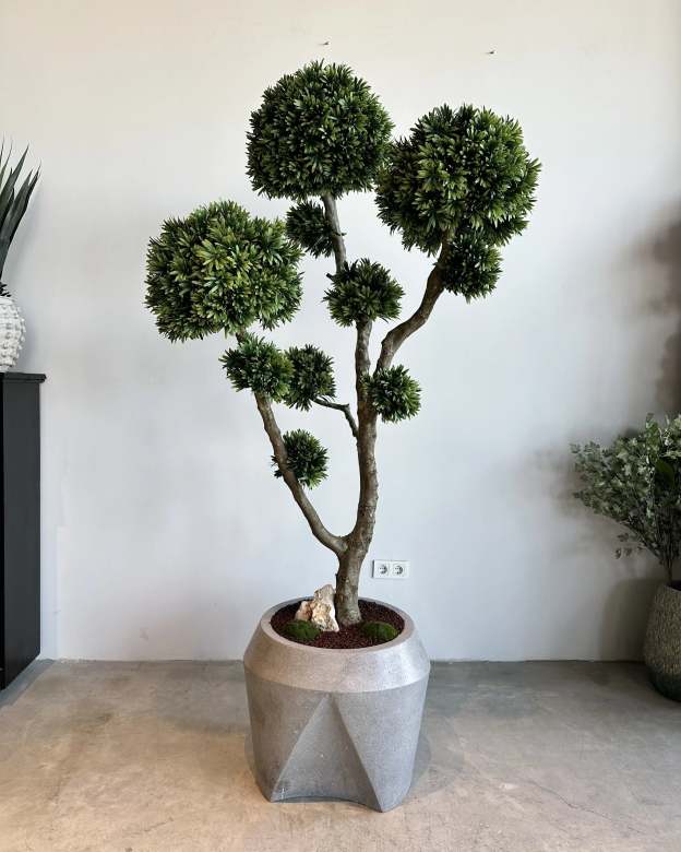 Artificial tree Stone Yew