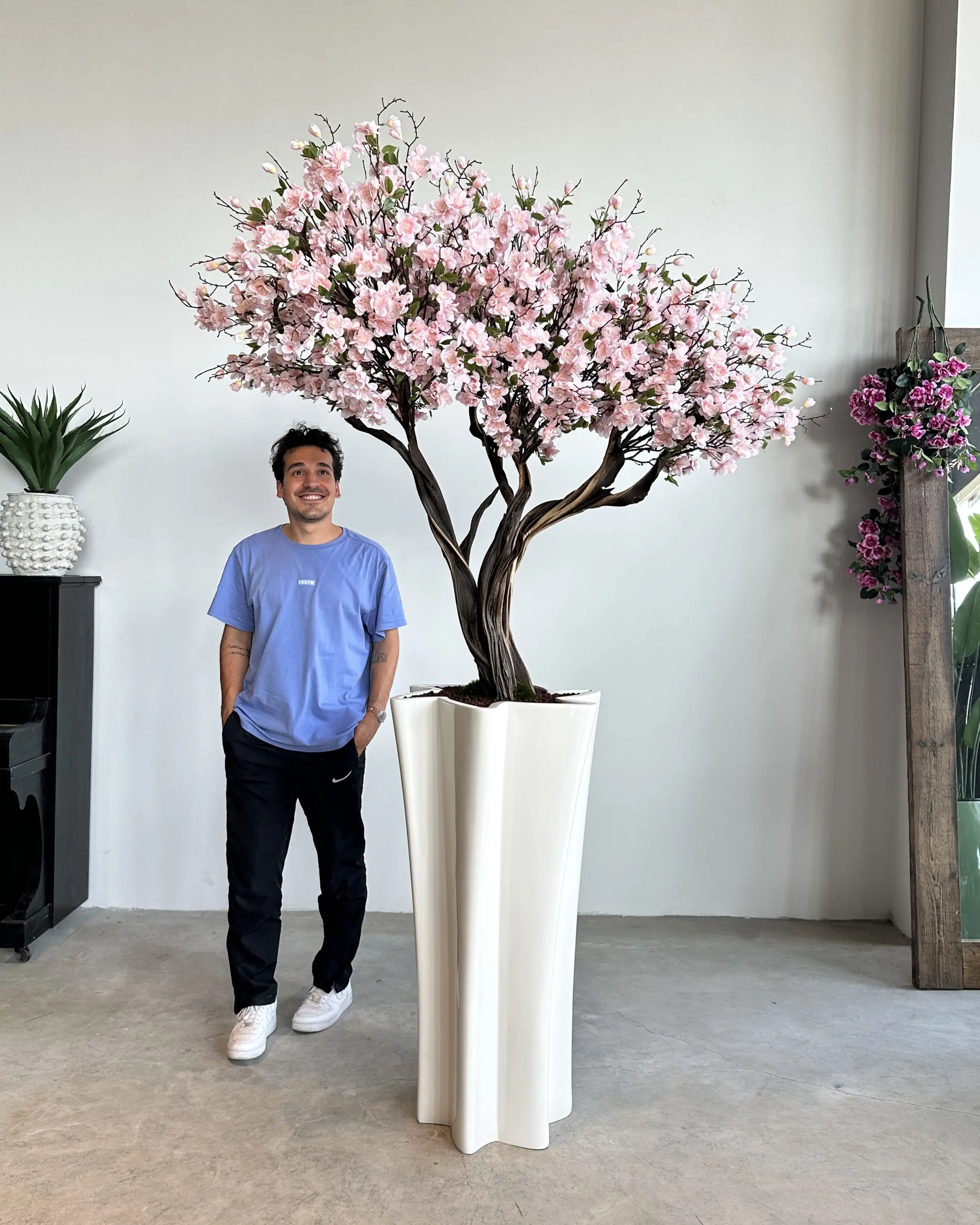 Artificial Flower Tree Tokyo Hanami Sakura