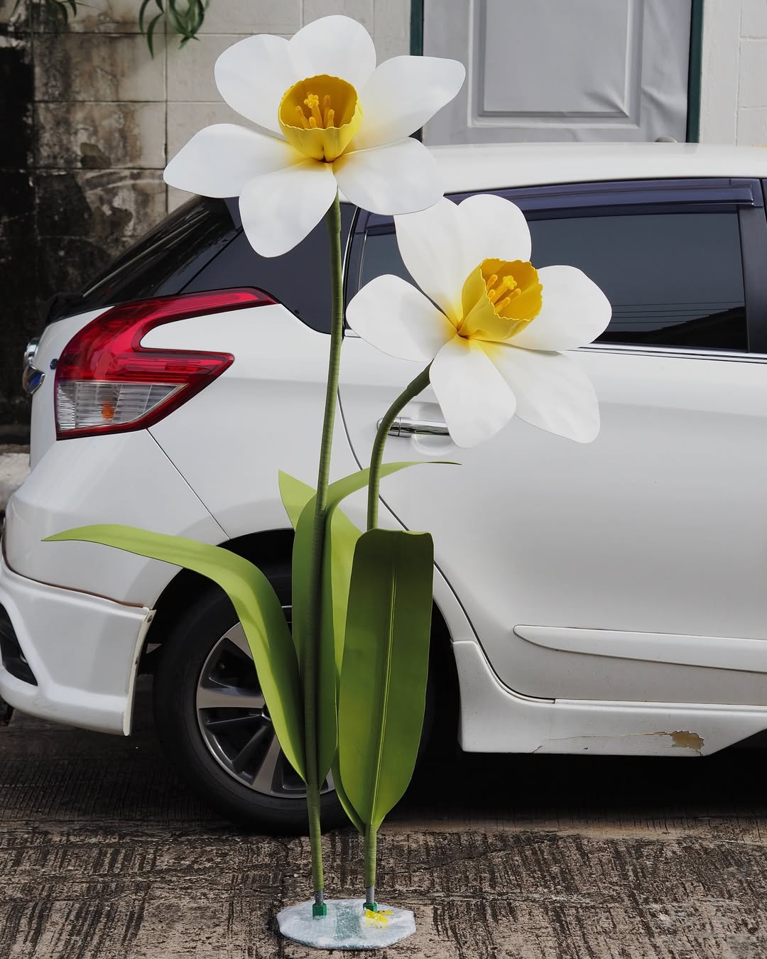 Giant Handmade Daffodil Decorative Flower