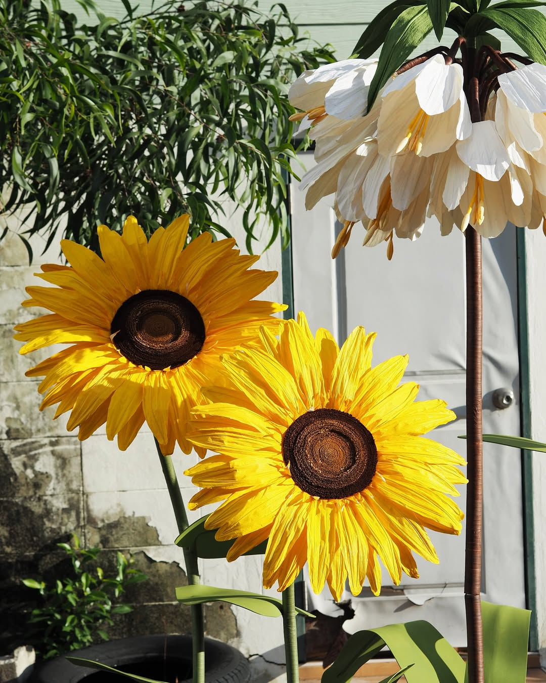 Giant Handmade Sunflower Art Flower Party Decoration