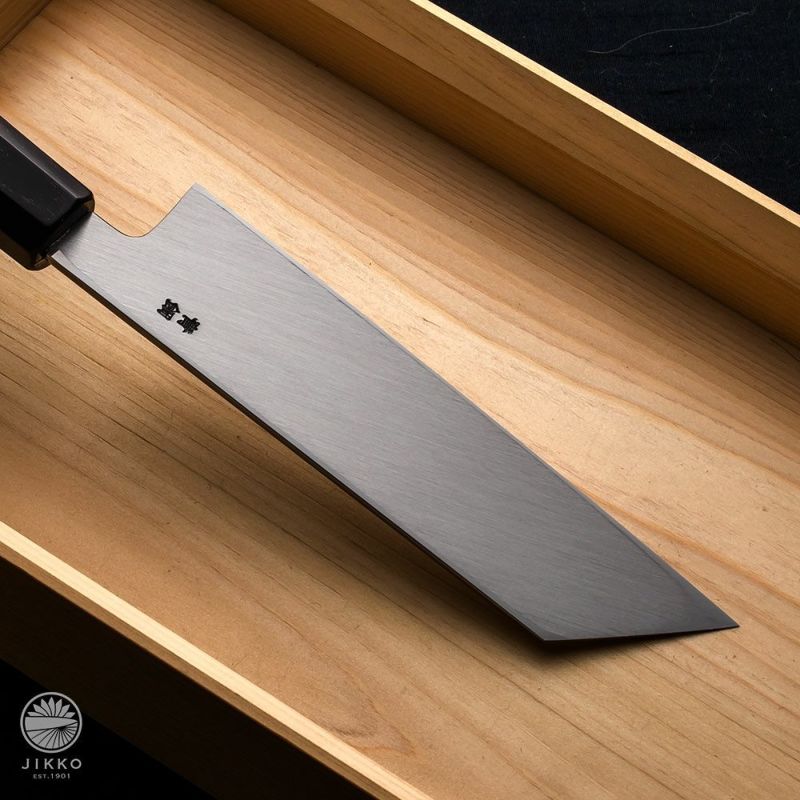 [Внос от Япония] Японски кухненски нож за белене, изработен от стомана Qingshen No2 с абаносова дръжка!