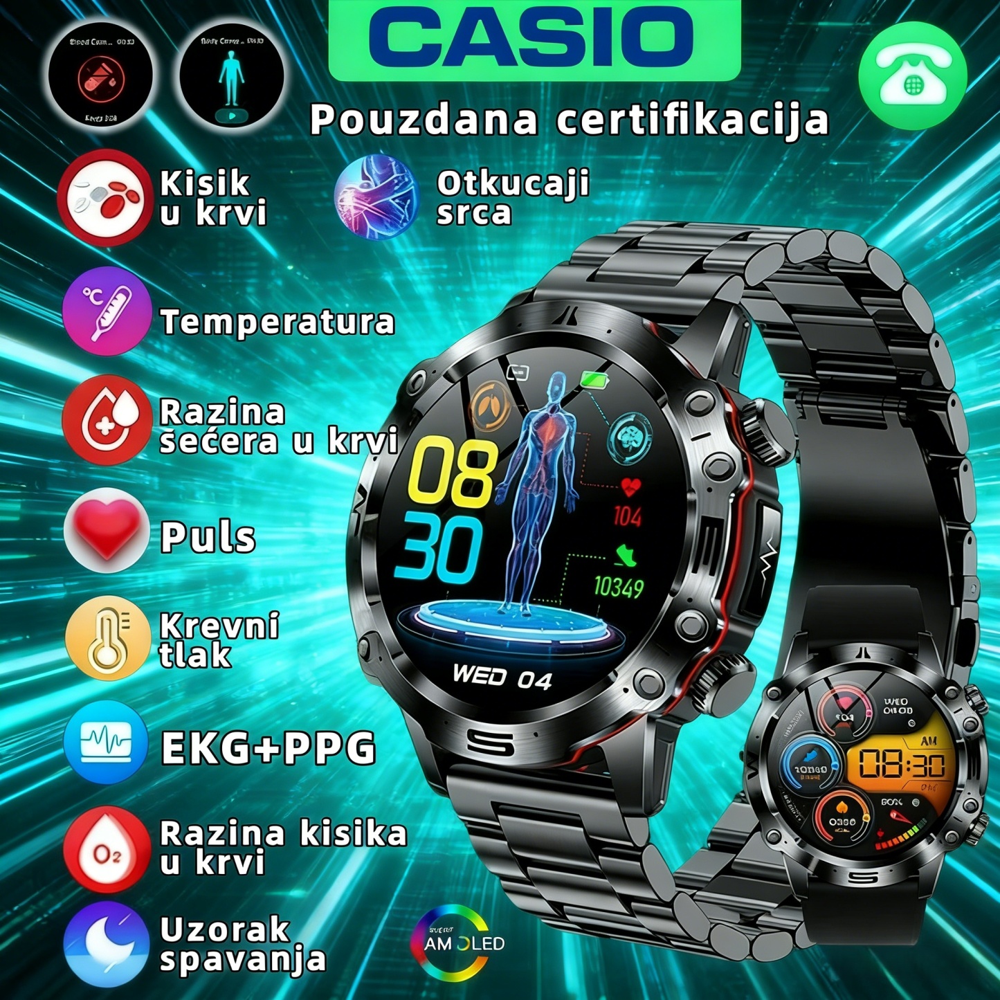 Prekretnica 2025: prvi pametni sat koji može "čitati" vaše tijelo