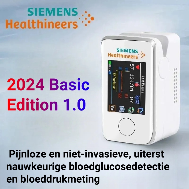 🎉Innovatie op het gebied van medische technologie - 2024 nieuwe pijnloze en niet-invasieve draagbare niet-invasieve bloedglucosemeter van Siemens🎉