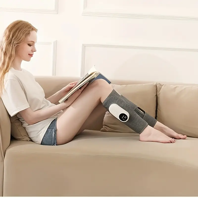 2pcs portable wireless leg massager with   compression usb charging suitable for   men and   gift for mothers day or fathers day details 3