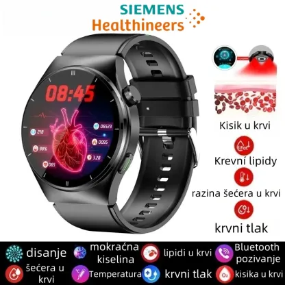✨💪Otvorite novu eru zdravlja! Siemens sat za lasersku terapiju, otkucaji srca, srčani ritam, sve pod jednom kontrolom! 🕰️❤️ Moderno upravljanje zdravljem postalo je lakše!