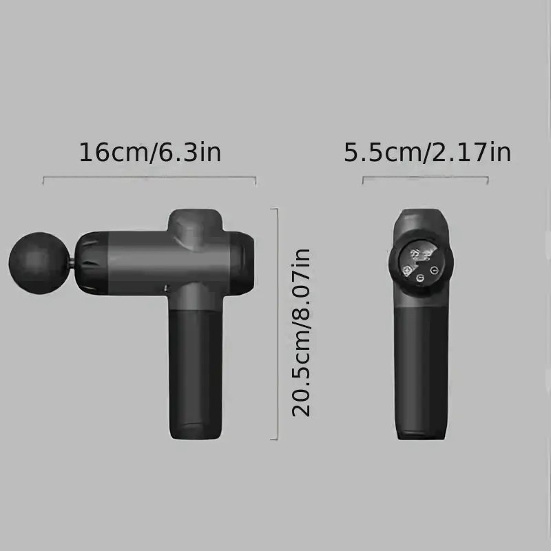 Profesionalni pištolj za masažu, masažer dubokog tkiva, ručni električni masažer mišića