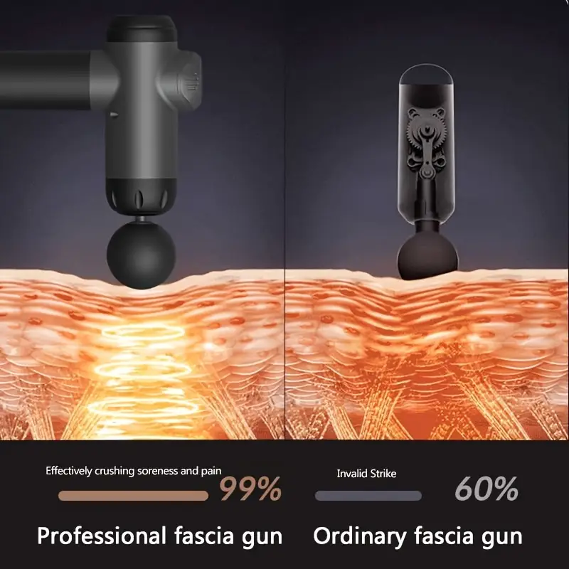 Profesionalni pištolj za masažu, masažer dubokog tkiva, ručni električni masažer mišića