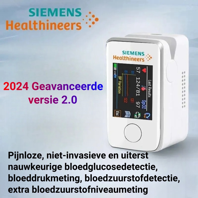 🎉Innovatie op het gebied van medische technologie - 2024 nieuwe pijnloze en niet-invasieve draagbare niet-invasieve bloedglucosemeter van Siemens🎉