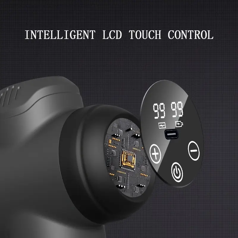 Profesionalni pištolj za masažu, masažer dubokog tkiva, ručni električni masažer mišića