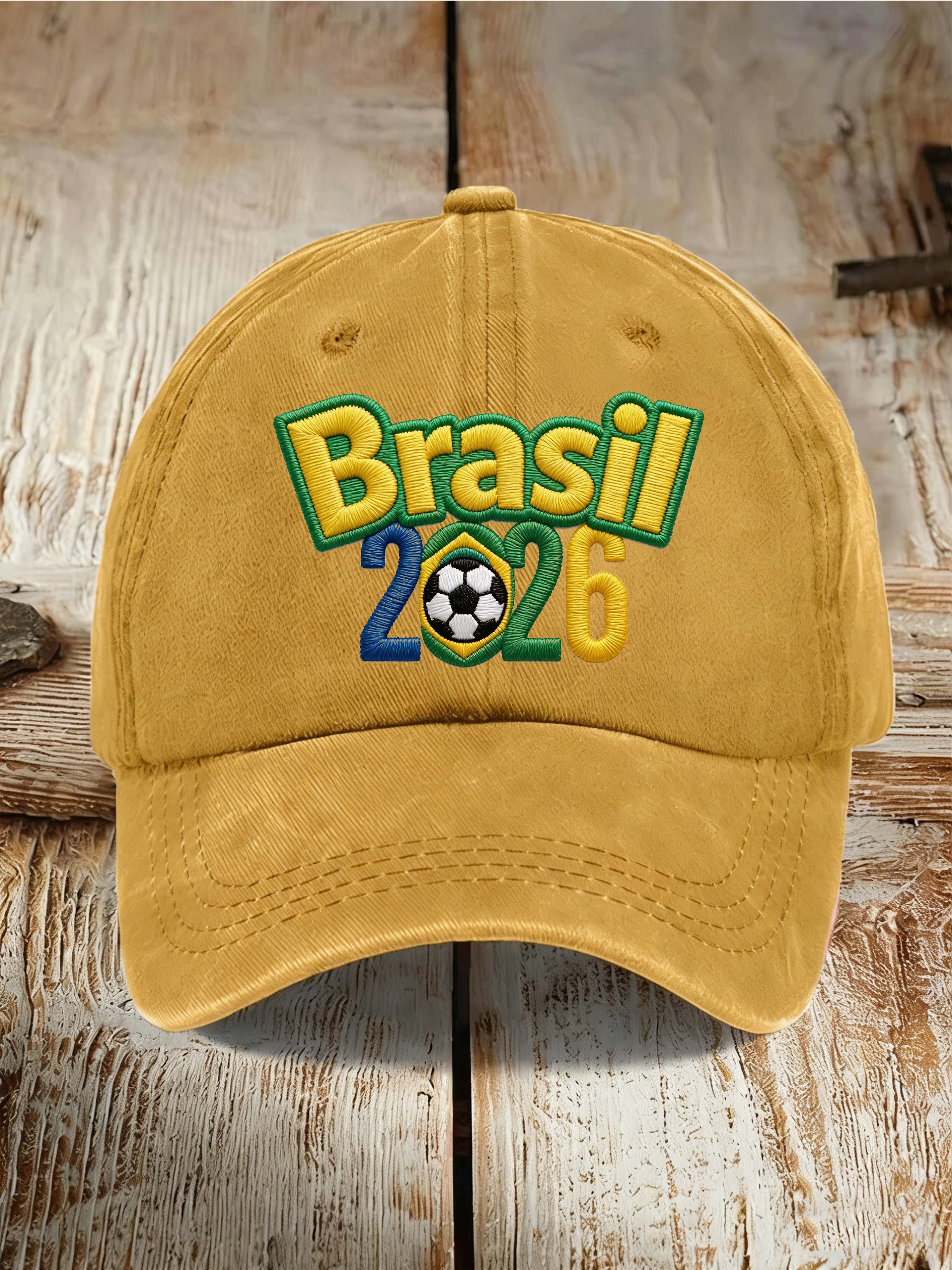 Brazil World Cup Fan Baseball Cap