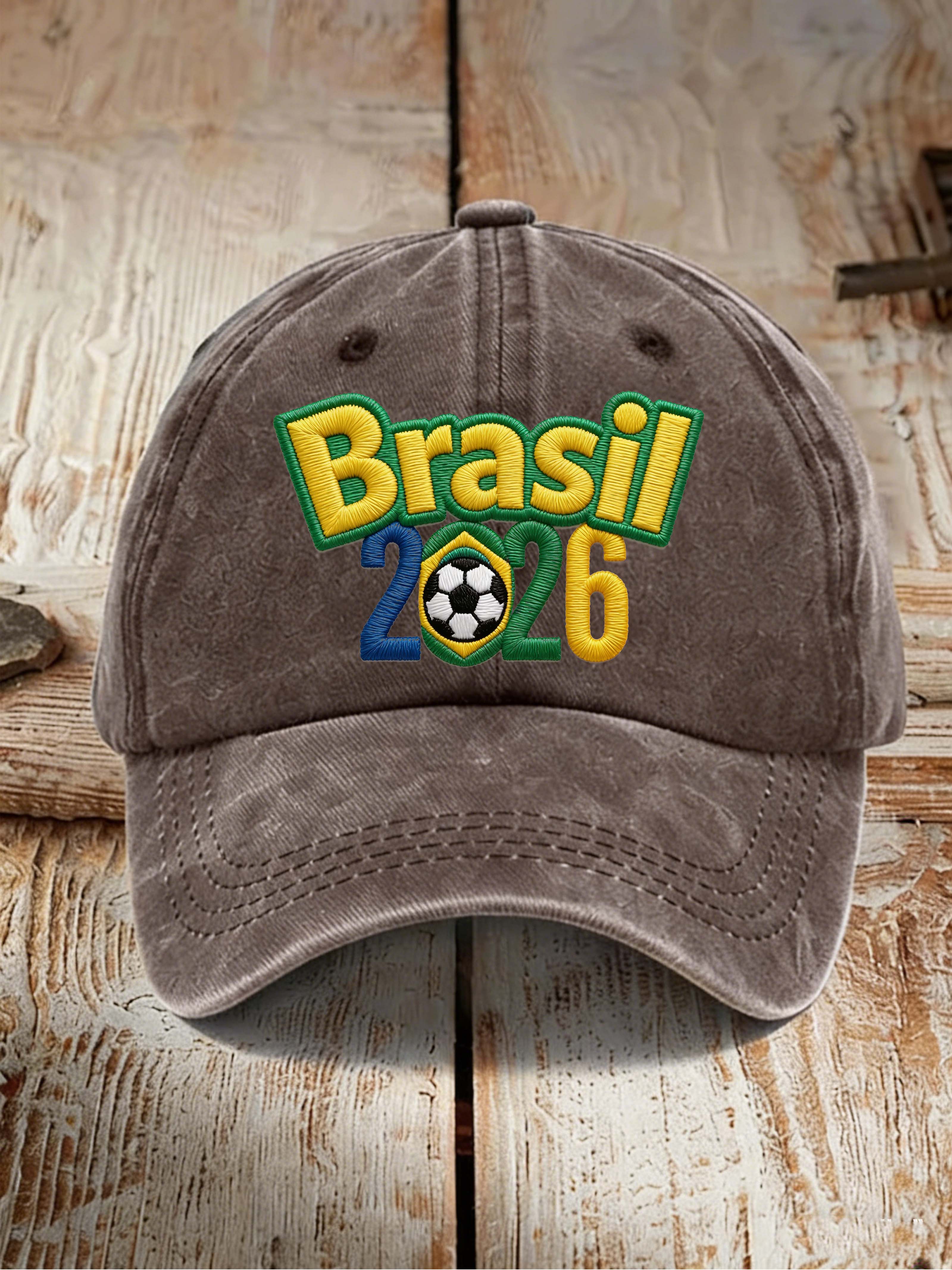 Brazil World Cup Fan Baseball Cap