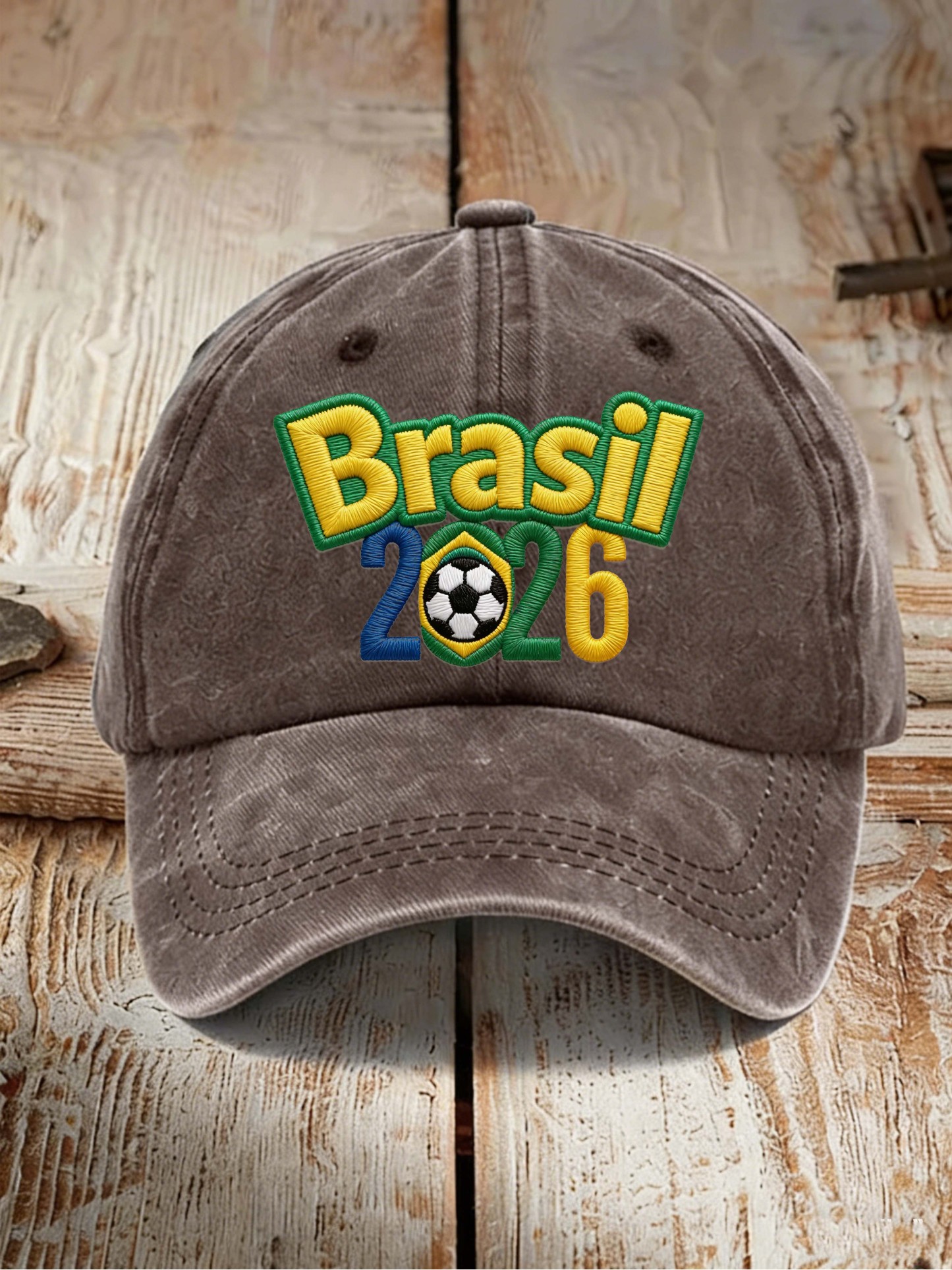 Brazil World Cup Fan Baseball Cap