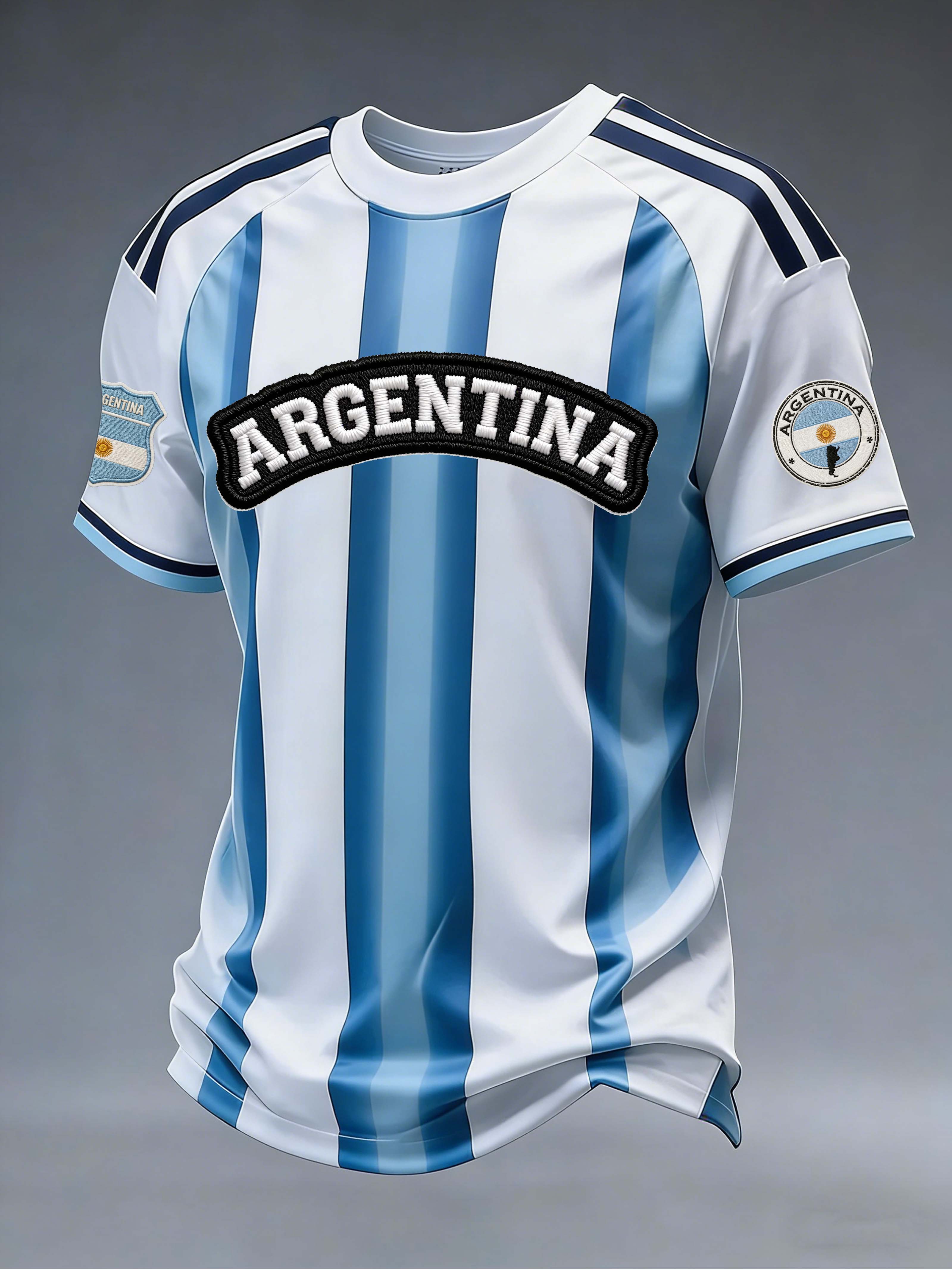 Men's Argentina Football Short-Sleeve T-Shirt