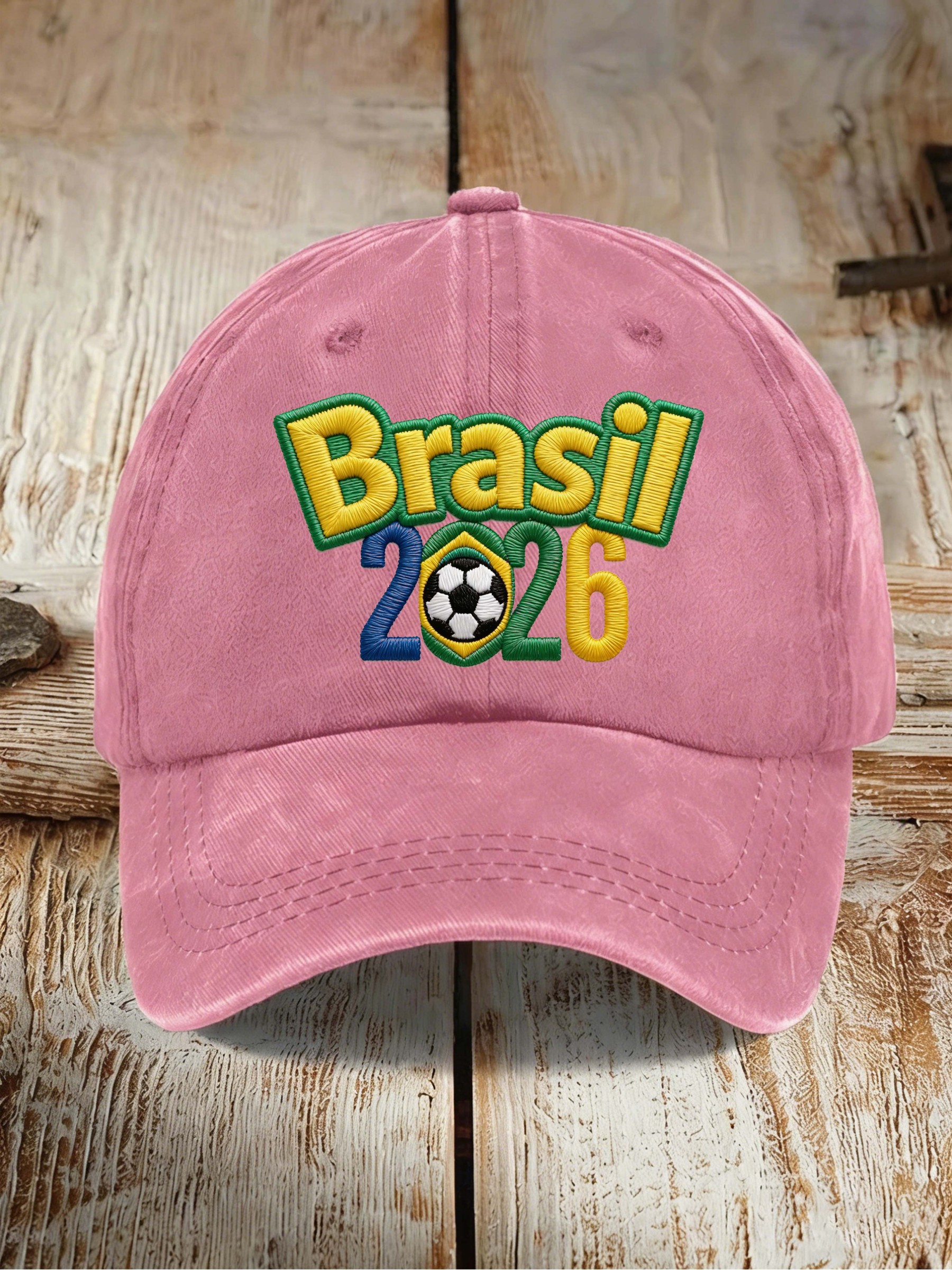 Brazil World Cup Fan Baseball Cap