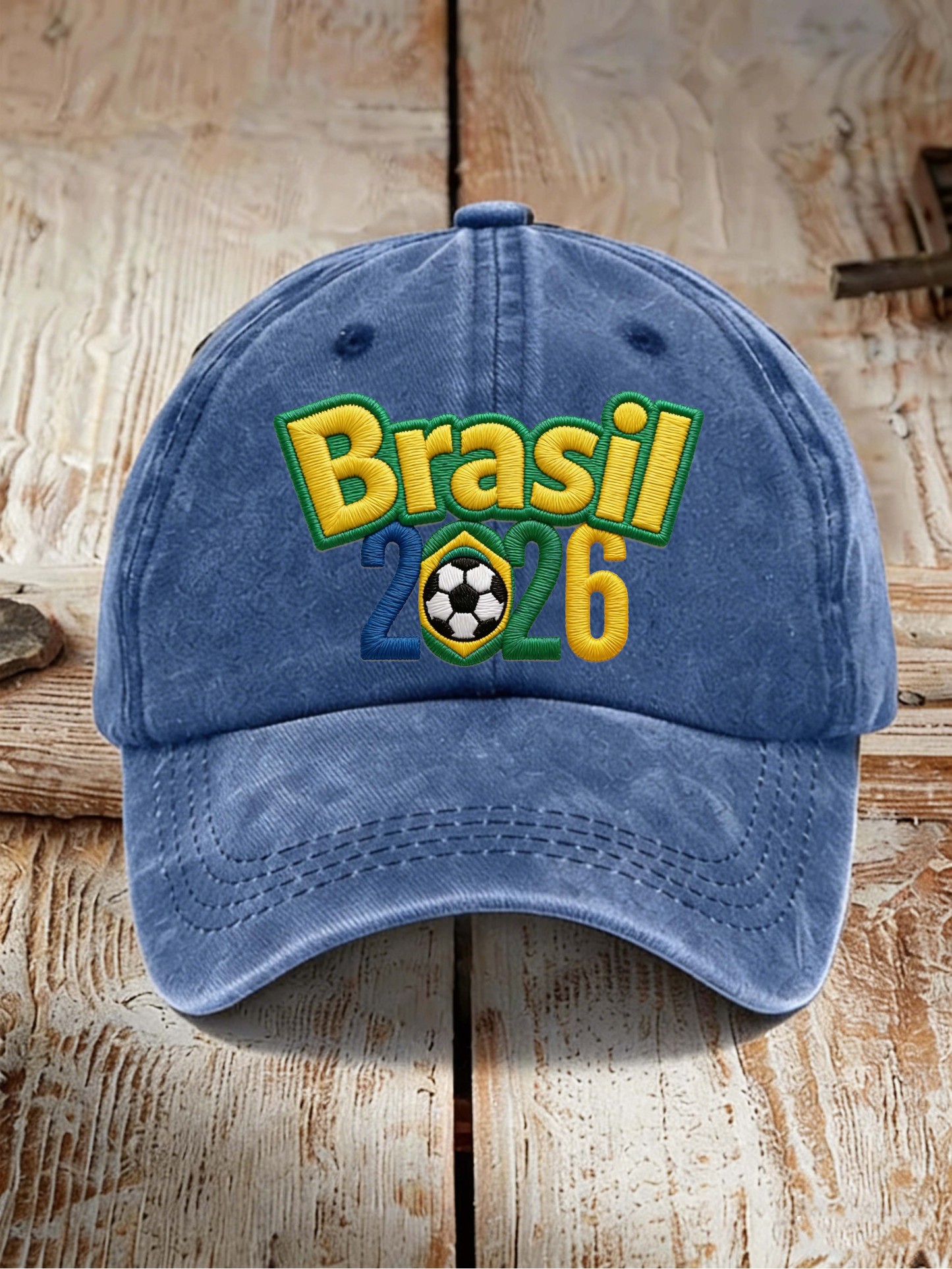 Brazil World Cup Fan Baseball Cap