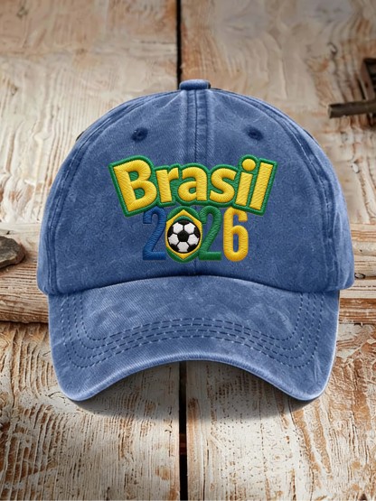 Brazil World Cup Fan Baseball Cap