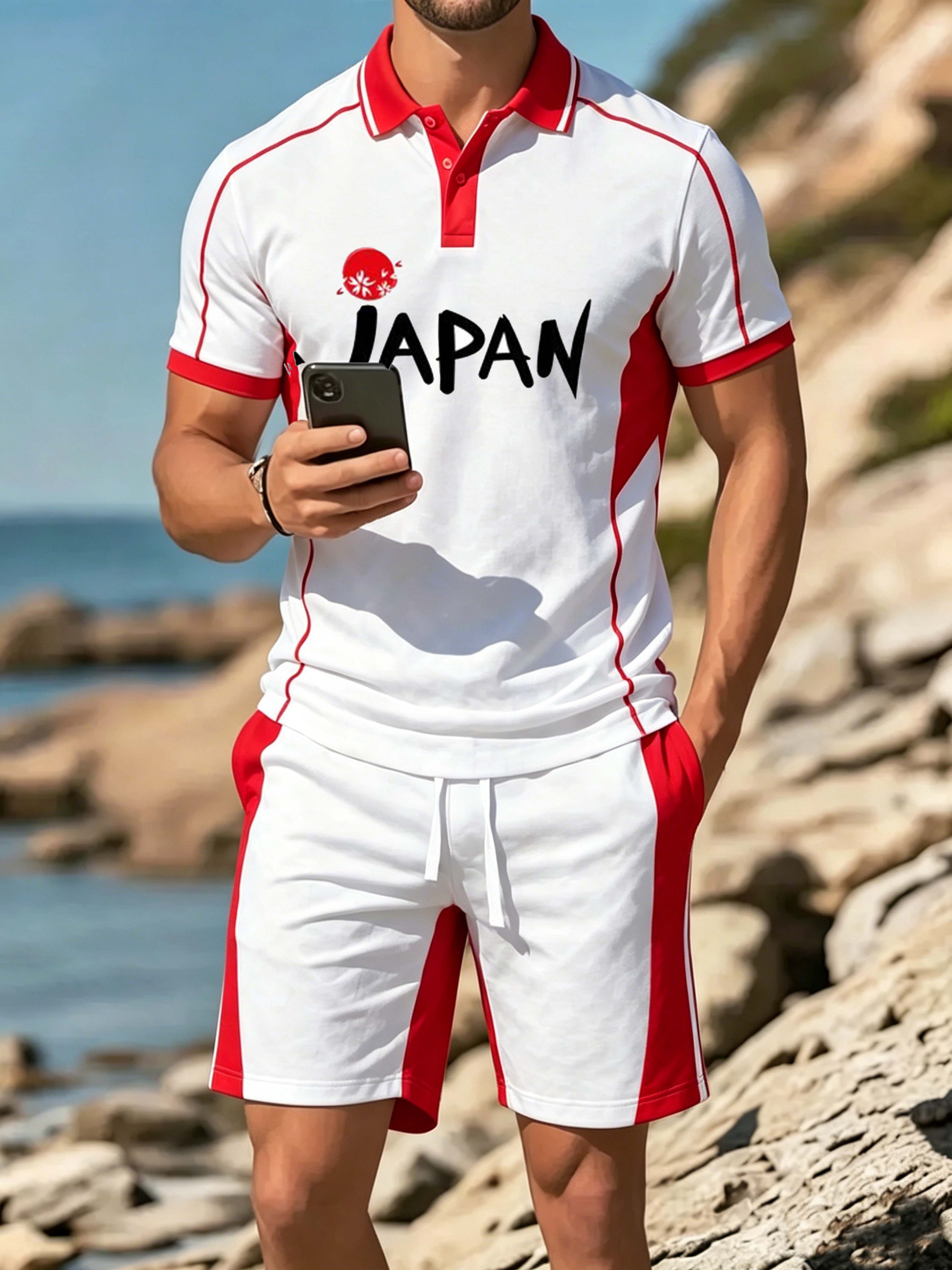 Japan Minimal Icon Stylish Casual Set
