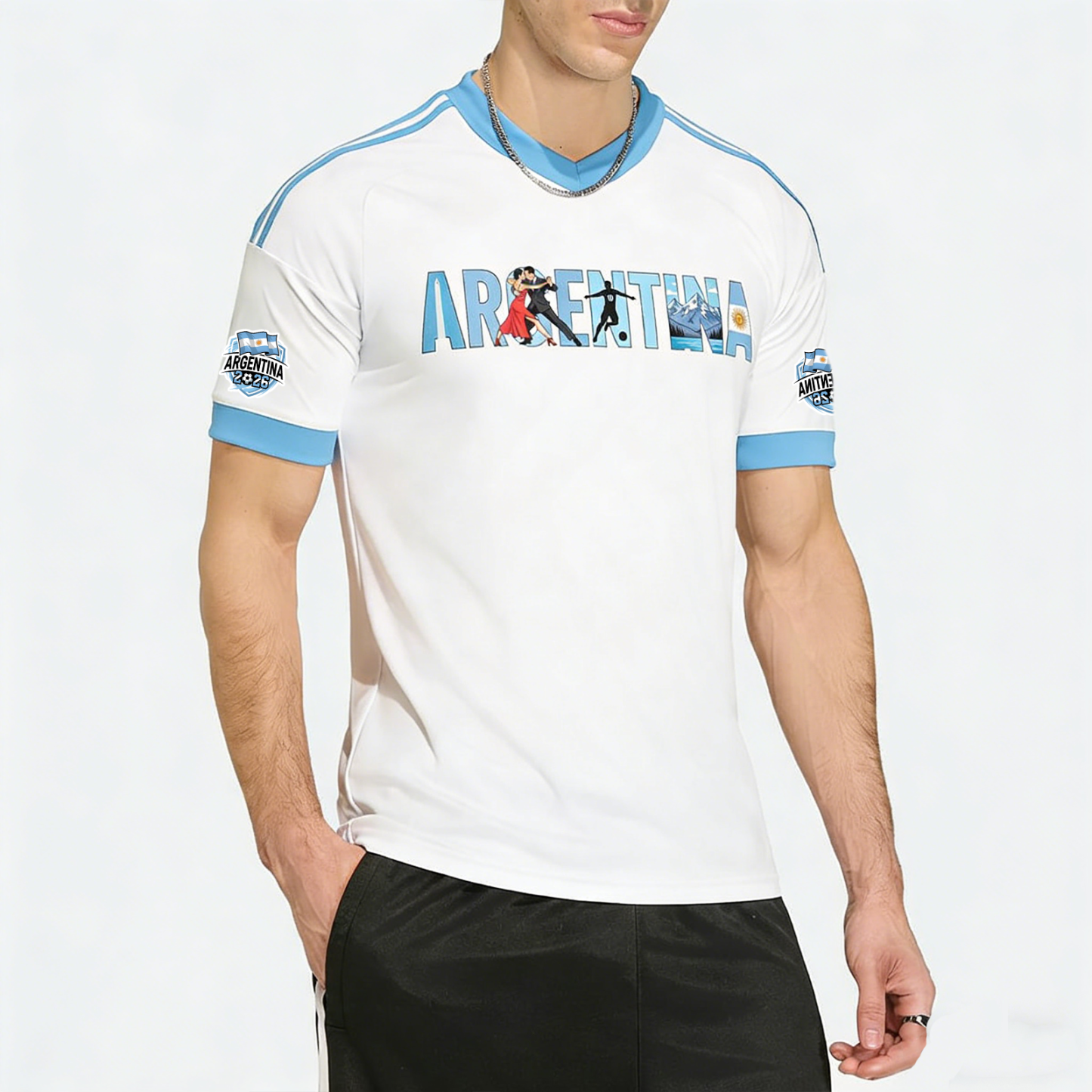 Argentina Cultural Symbol Creative Print Top