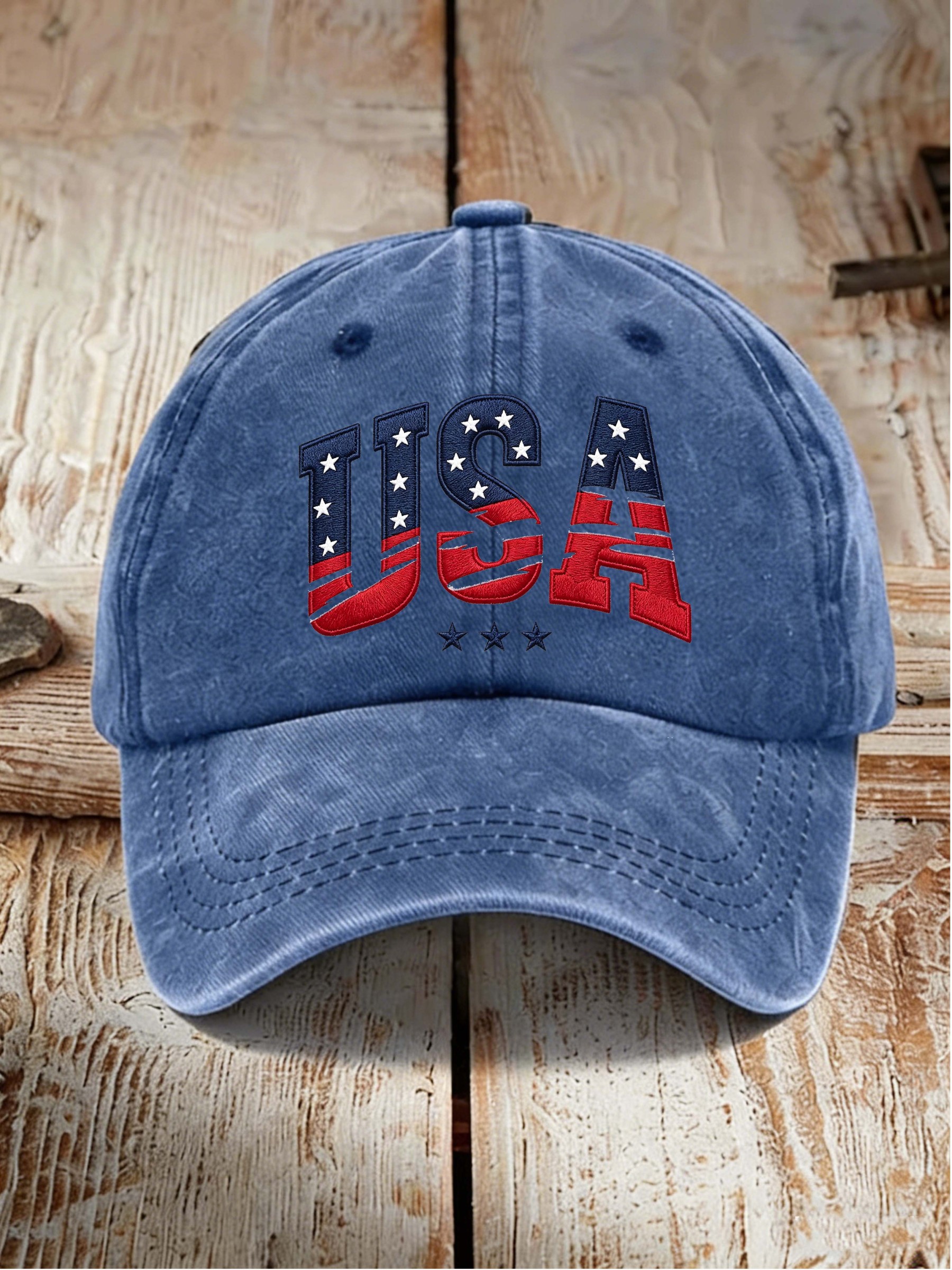 USA Star Graphic Outdoor Baseball Cap