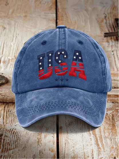 USA Star Graphic Outdoor Baseball Cap