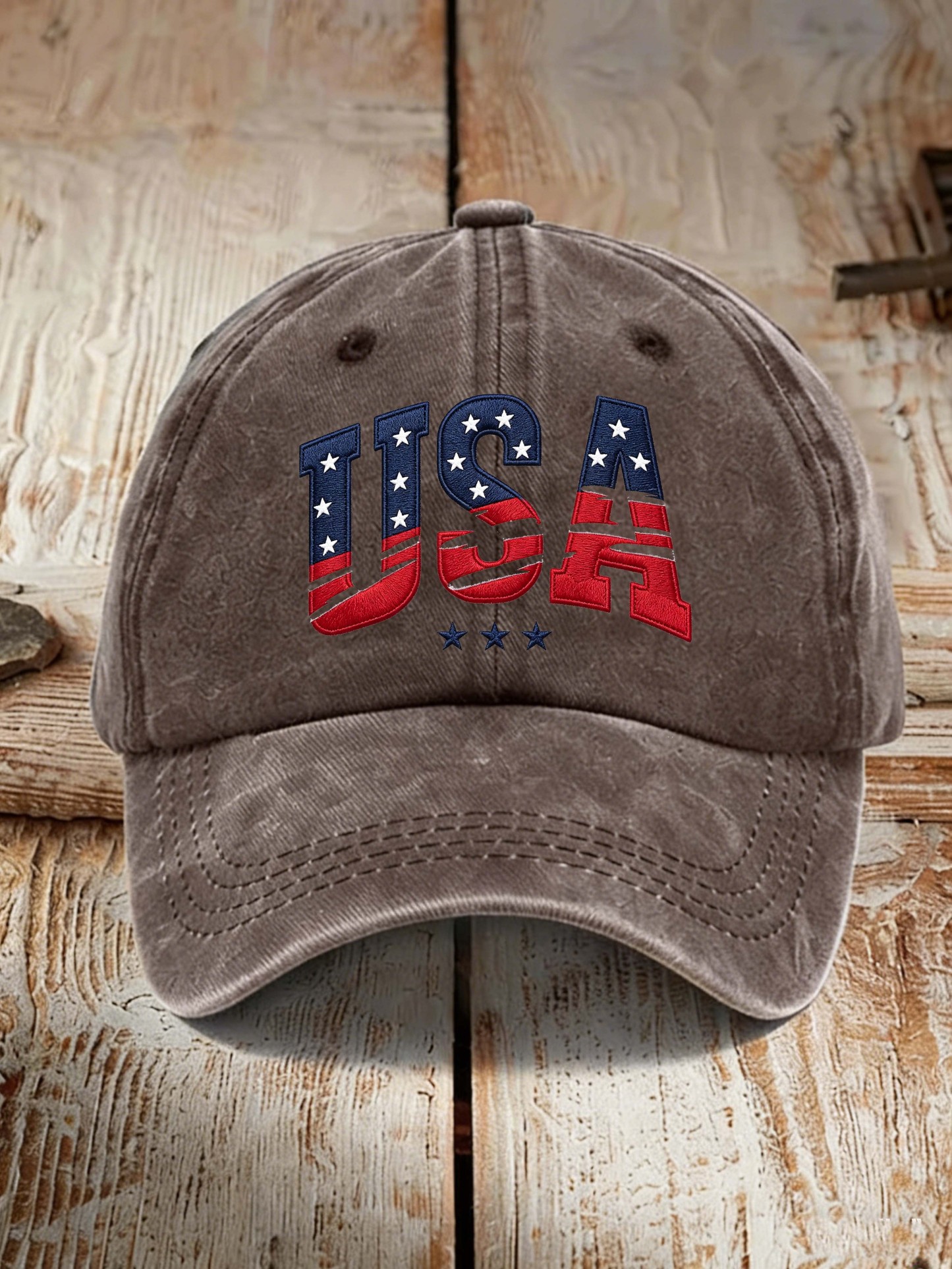 USA Star Graphic Outdoor Baseball Cap