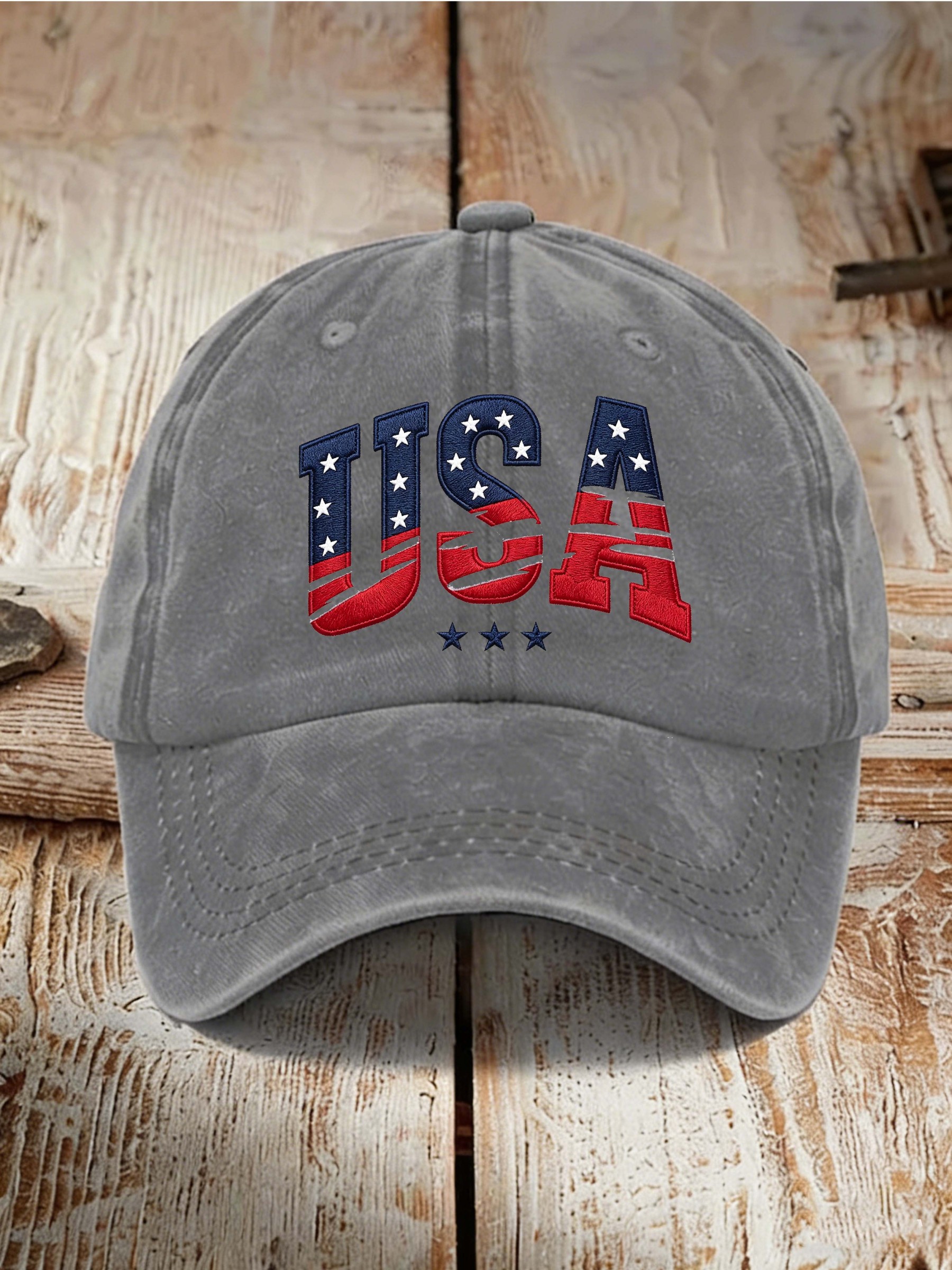 USA Star Graphic Outdoor Baseball Cap