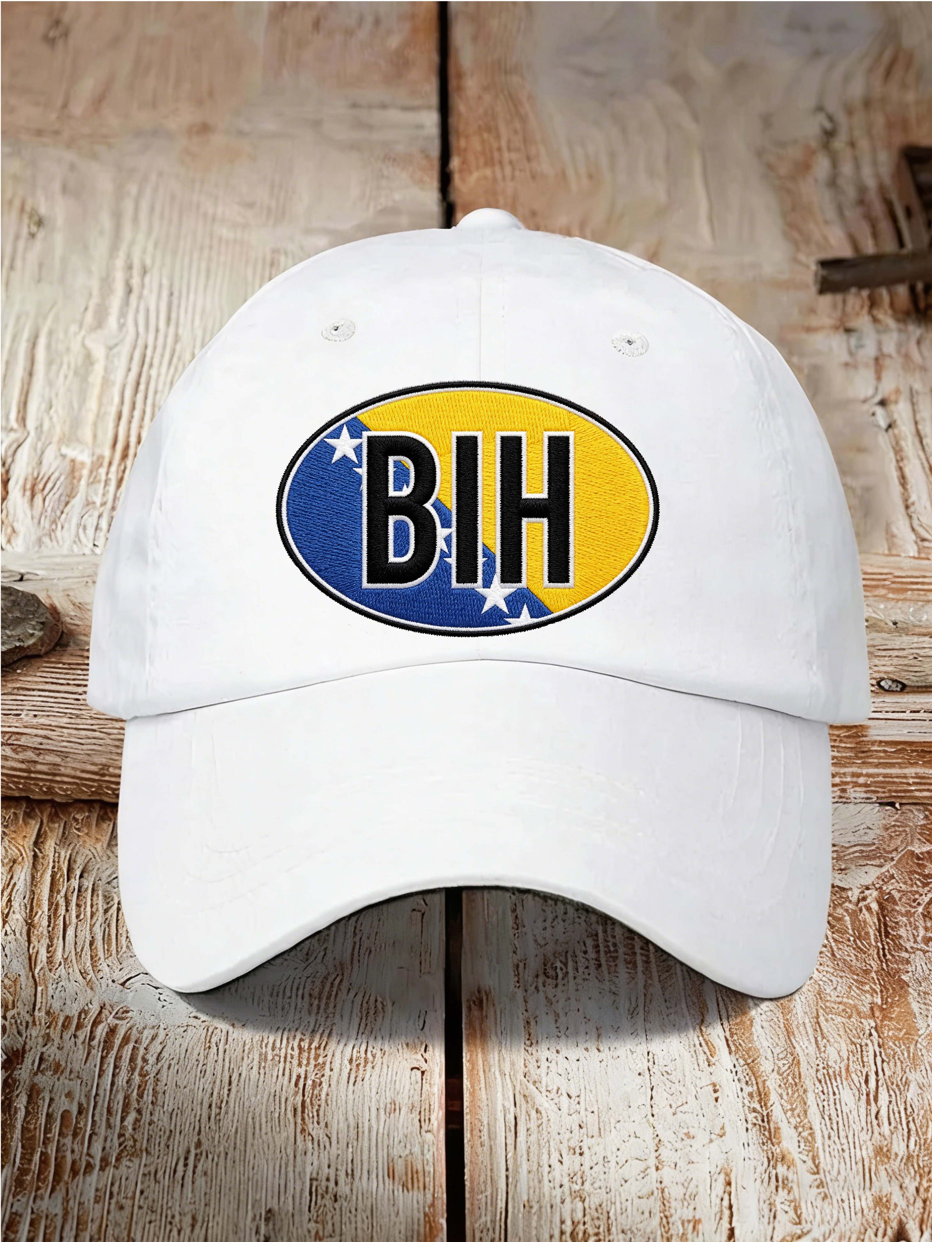 BIH Badge Graphic Casual Baseball Cap