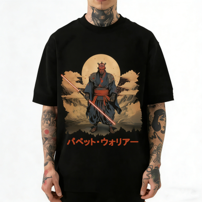 Darth Maul Samurai Star Wars Japanese Ukiyo-e T-Shirt