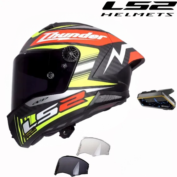 LS2 FF805 Thunder GP RAUTE – Replica Black Matt