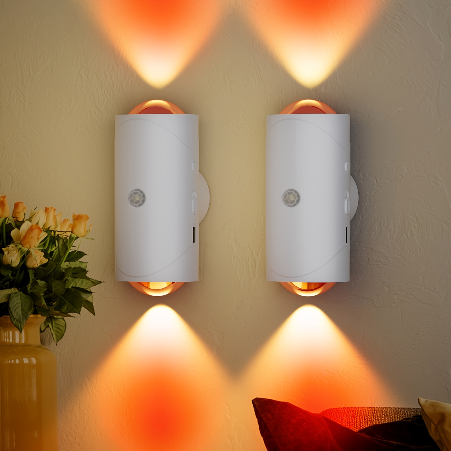 Smart wall-mounted atmosphere light