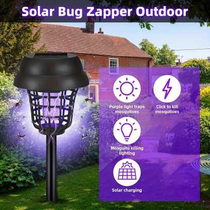 Solar Garden Mosquito Killer Lamp