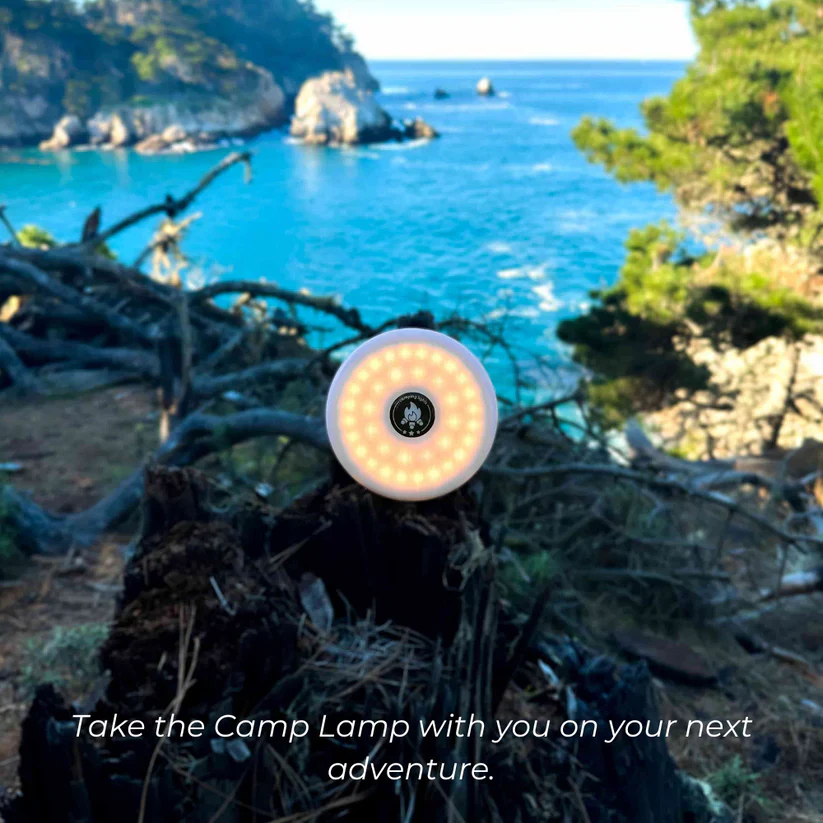Camping lamp: Light, flashlightand Powerbank all in one!