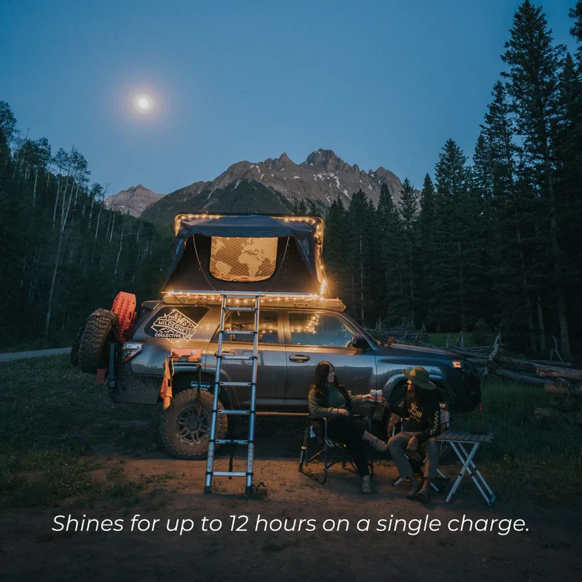 Camping lamp: Light, flashlightand Powerbank all in one!