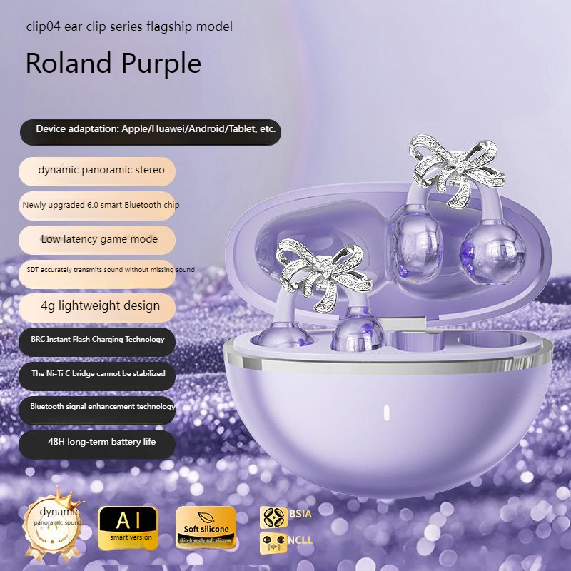 🦋2025 New Diamond Bow Bluetooth Headphones