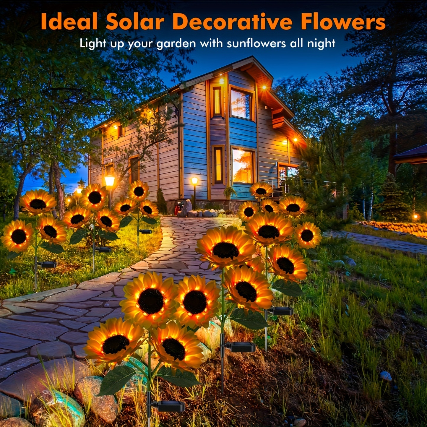 🌞2025 New Sale: Sunflower Solar Lights Outdoor Decor