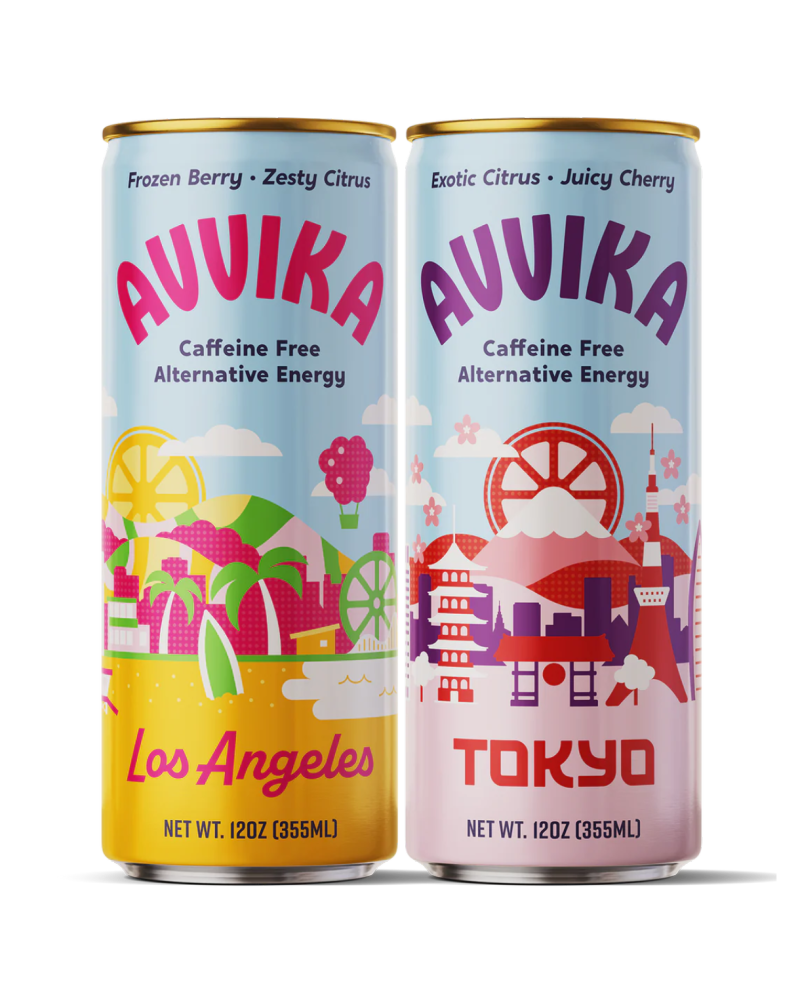 Avvika Taster Duo - Sample Pack – AVVIKA | Caffeine Free Energy Drink