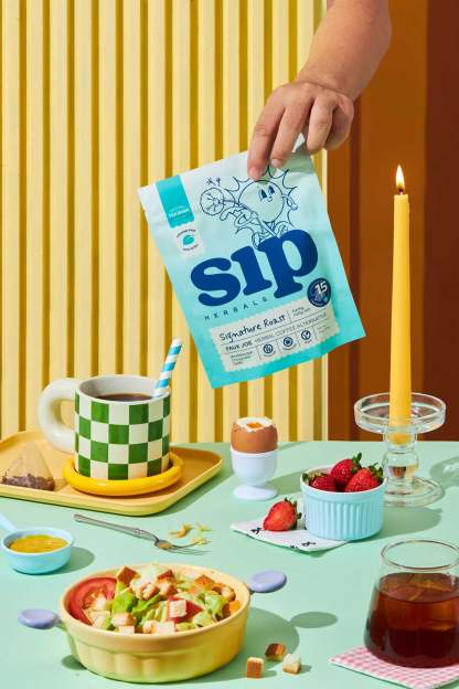 Signature Roast Superfood Coffee Alternative Plastic-Free Tea Bags (15 ct)